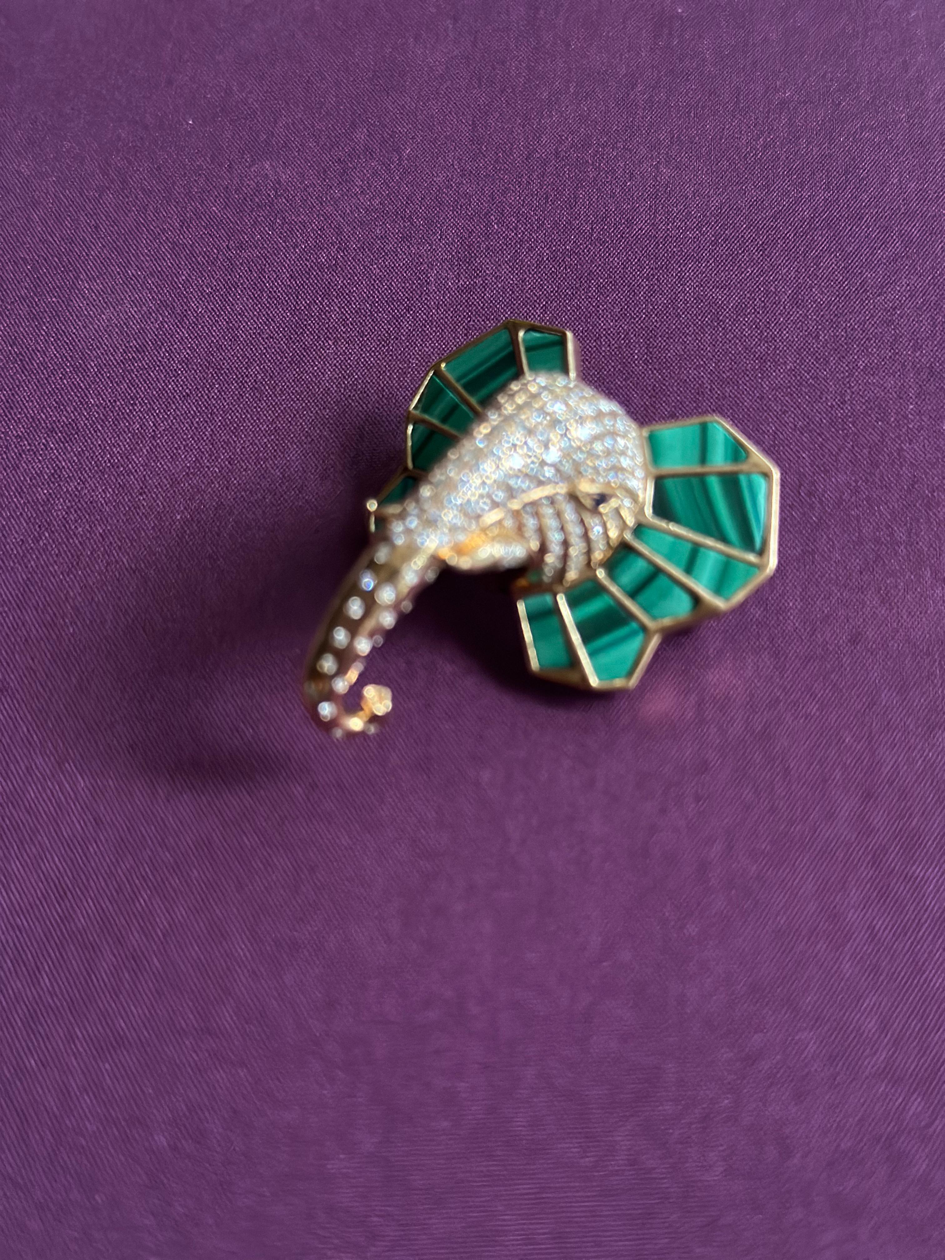 Elephant brooch Elephant brooch